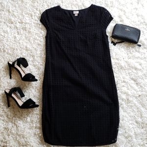 Black Eyelet Dress